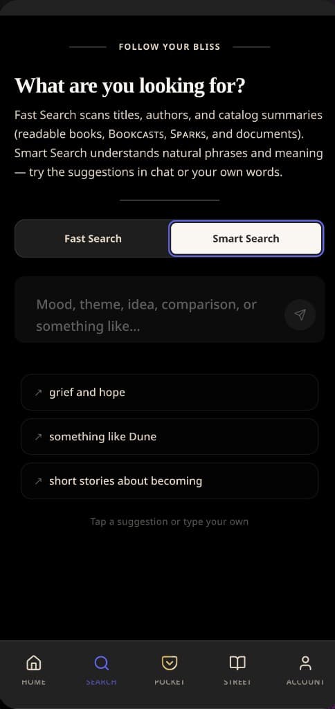 Smart Search — fast and semantic